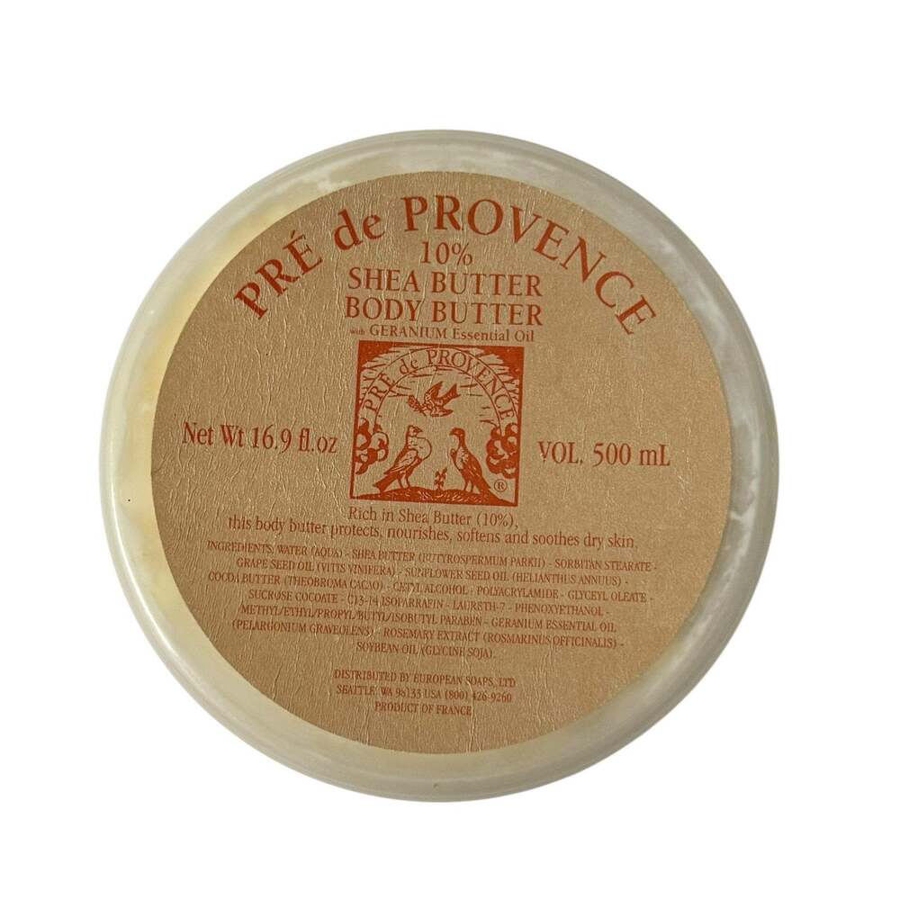 PRE DE PROVENCE Shea Butter Body Butter 16.9 FLOZ